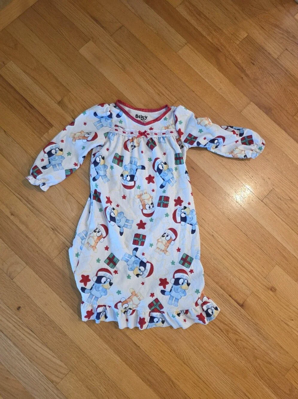 Bluey Christmas Nightgown